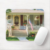 ポーチ-小さい老婦人の家 マウスパッド (マウス)