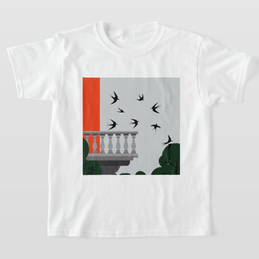 ポーチ Tシャツ (レイダウン)