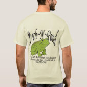 ポーチNの池のギフト Tシャツ (裏面)