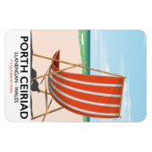 ポーツシーリアドウェールズビーチ マグネット (横)