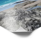 ポーツビーチニューキーコーンウォール写真 フォトプリント (角)