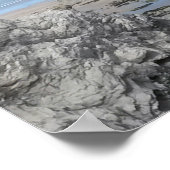 ポーツビーチニューキーコーンウォール写真 ポスター (角)