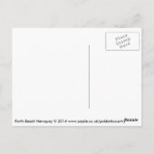 ポーツビーチニューキーコーンウォール写真 ポストカード (裏面)