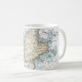 ポーツマスからケープアン航海のグラフ13278 コーヒーマグカップ (正面右)