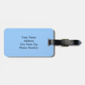 ポーツマスオハイオ州の大きい手紙の挨拶 ラゲッジタグ (裏面横)