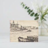 ポーツマスハーバーヴィンテージ ポストカード (スタンド正面)