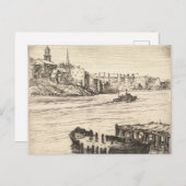 ポーツマスハーバーヴィンテージ ポストカード (正面/裏面)