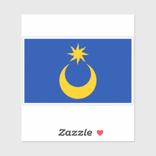 ポーツマス市国旗 シール (シート)