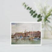 ポーツマス港 ポストカード (スタンド正面)