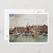 ポーツマス港 ポストカード (正面/裏面)