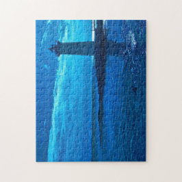 ポーツマス港-青いパズル ジグソーパズル