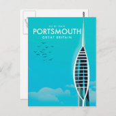 ポーツマス素晴らしブリティッシュバケーションポスター ポストカード (正面/裏面)