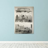 ポーツマス キャンバスプリント (インサイチュ (ウッドフロア))