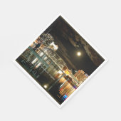 ポーツマス、バージニア州スカイライン スタンダードランチョンナプキン (角)