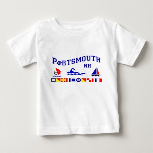 ポーツマス、NH ベビーTシャツ (正面)