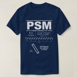 ポーツ国際的マス空港atピースPSM Tシャツ