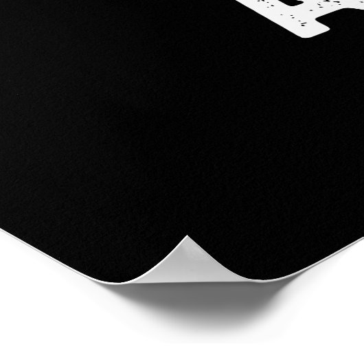 ポーティおもしろいアニマルパーティードッグプンダークBG ポスター (角)