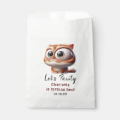 ポーティだ！かわいい猫2歳の誕生日パーティー フェイバーバッグ (正面)