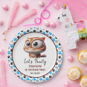 ポーティだ!かわいい猫2歳の誕生日パーティー ペーパープレート (パーティー)