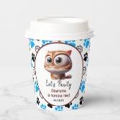 ポーティだ！かわいい猫2歳の誕生日パーティー 紙コップ (正面)