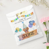 ポーティゴールデンレトリバーサンキュートリートメントパーティー フェイバーバッグ (封をした状態)