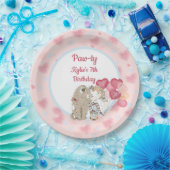 ポーティドッグ誕生日紙プレート ペーパープレート (パーティー)