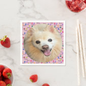 ポーティーしよう!カスタム犬 スタンダードカクテルナプキン (インサイチュ)