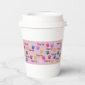 ポーティーしよう！犬の誕生日パーティーbash 紙コップ (裏面)