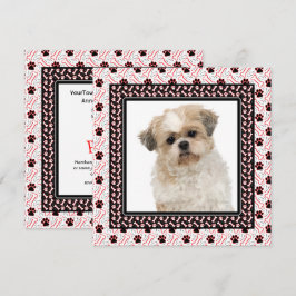 ポーティ・ドッグの誕生日パーティーかドギーが集まる 招待状