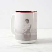 ポーディーウエラフランスジャーンラプセル ツートーンマグカップ (正面左)