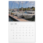 ポートの12か月のカレンフランスのダー カレンダー (3月 2026)