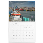 ポートの12か月のカレンフランスのダー カレンダー (1月 2026)