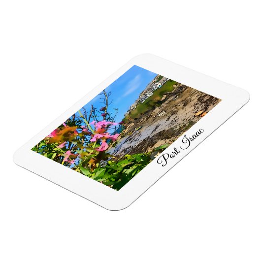 ポートアイザックコーンウォールハーバーフィッシャーマンズフレンズ マグネット (左側)