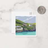 ポートアイザック – ポートウェンポストカードスタイルNotecard ノートカード (正面/裏面インサイチュ)