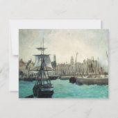 ポートアットカレーbyマネ、ヴィンテージ印象主義アート (正面)