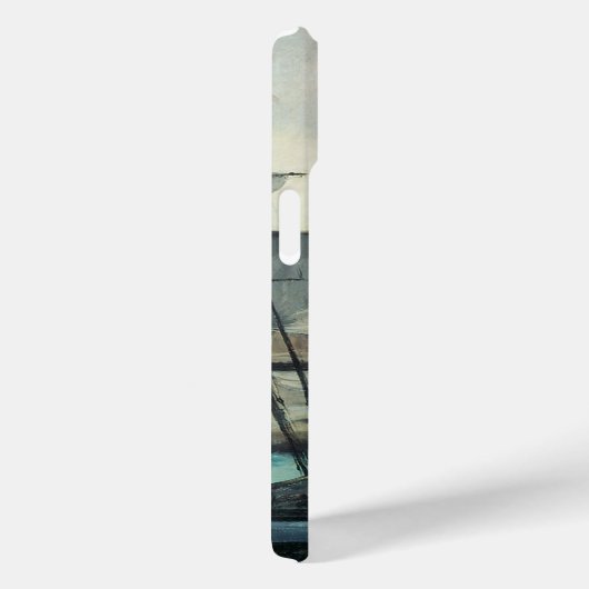 ポートアットカレーbyマネ、ヴィンテージ印象主義アート Case-Mate iPhoneケース (裏面 / 右)