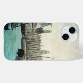 ポートアットカレーbyマネ、ヴィンテージ印象主義アート Case-Mate iPhoneケース (裏面 (横))