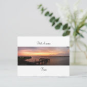 ポートアラサス（パノラマ）#6 ポストカード (スタンド正面)