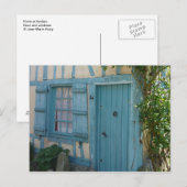 ポートエフェネトル – ドアと窓 ポストカード (正面/裏面)