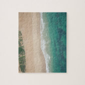 ポートエリザベスの海ビュービーチの空中表示 ジグソーパズル (縦)