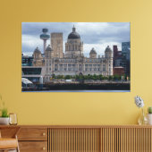 ポートオブリバプール建物 キャンバスプリント (インサイチュ (リビング))
