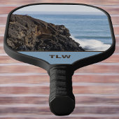 ポートオルフォードヘッドでのオレゴン沿岸の崖 ピックルボールラケット