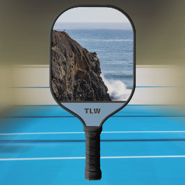 ポートオルフォードヘッドでのオレゴン沿岸の崖 ピックルボールラケット