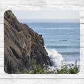 ポートオーフォードオレゴン海岸のシースタックでの孤独 マウスパッド