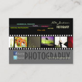 ポートカスタムフォリオの名刺写真テンプレート 名刺 (正面)