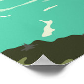 ポートキャンベルナショナルパークオーストラリアヴィンテージ ポスター (角)