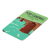 ポートキャンベルナショナルパークオーストラリアヴィンテージ マグネット (左側)