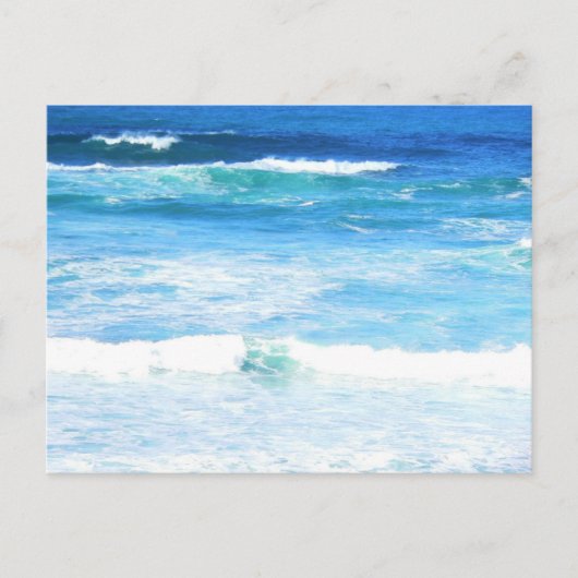 ポートキャンベル沖の水族館(バス海峡) ポストカード (正面)