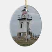 ポートクリントン灯台 セラミックオーナメント (右)