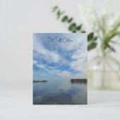 ポートクレジットオンタリオ州カナダ湖はがき ポストカード (スタンド正面)